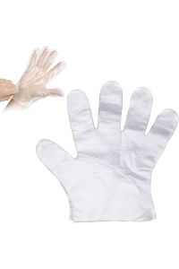 Medikaltec 100 Adet Tek Kullanımlık Temizlik Pastane Eldiveni Poşet Şeffaf Eldiven Pet Eldiven 1 Paket