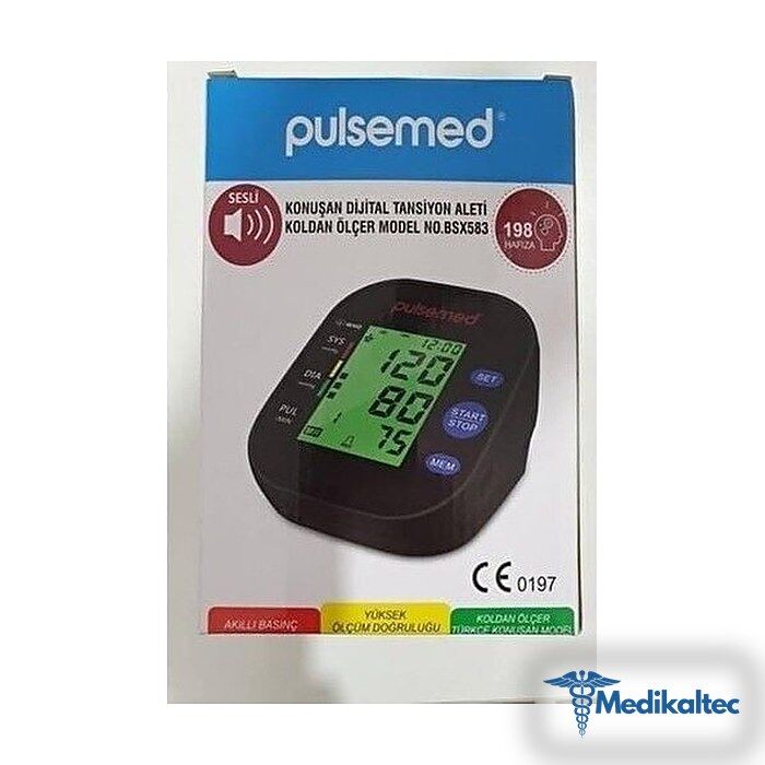 Medikaltec BSX583 Konuşan Dijital Tansiyon Aleti Medikaltec1304 - Görsel 1 (Ön görünüm)