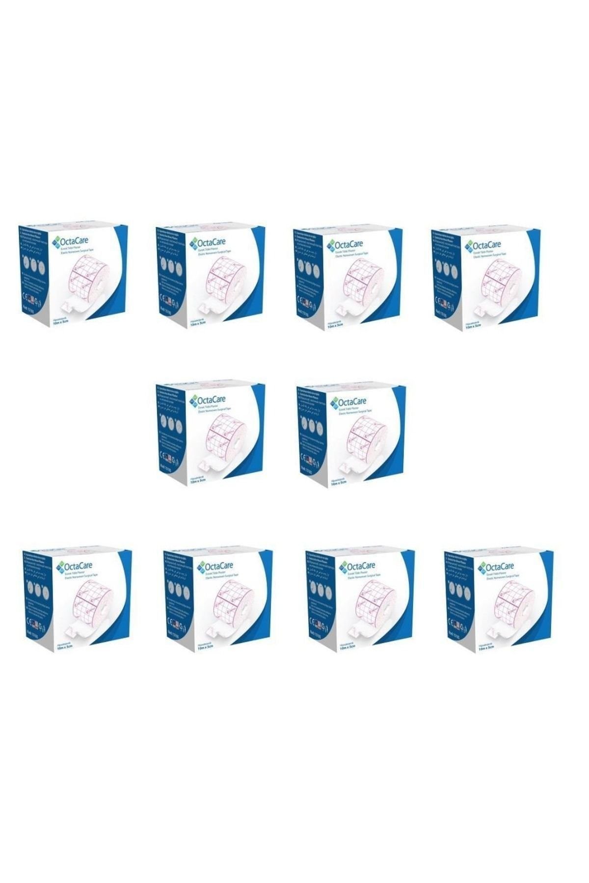 Medikaltec  Esnek Sabitleme Bandı Fix Flaster Bant 10m x 5cm 120 Adet