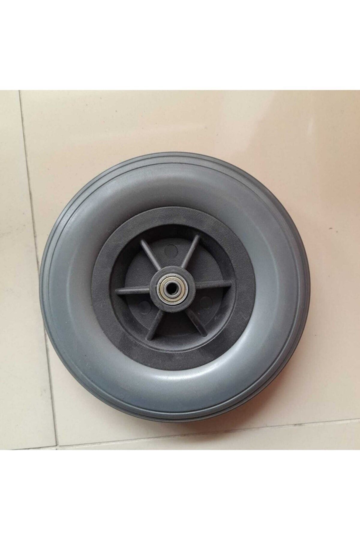 Medikaltec Akülü Tekerlekli Sandalye 200x50 Dolgu Ön Teker 1 Adet Medikaltec3323 - Görsel 1 (Ön görünüm)