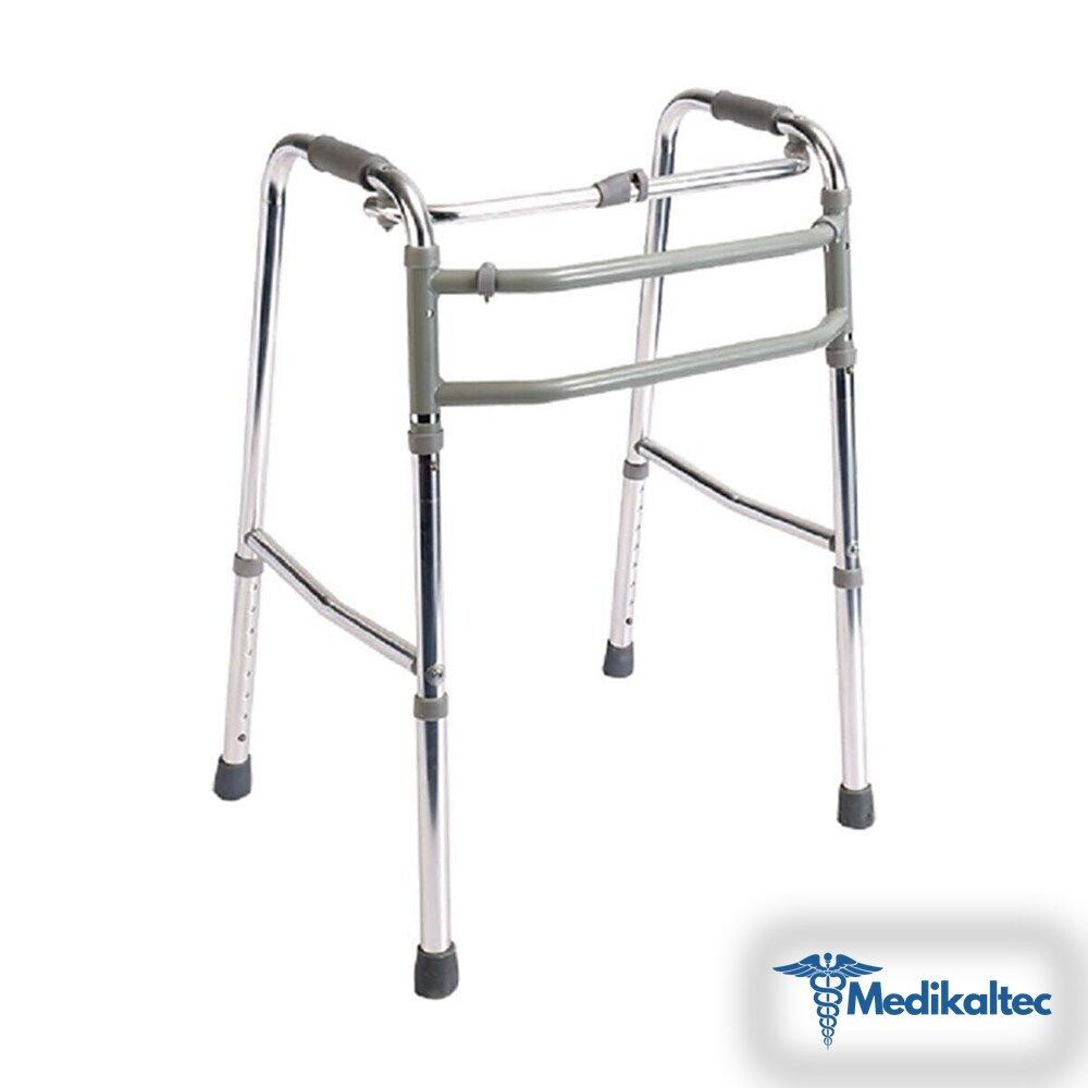Medikaltec Walker Yürüteç Hasta Yaşlı Yürüme Desteği Baston Tutamak Destek Medikaltec3326 - Görsel 1 (Ön görünüm)