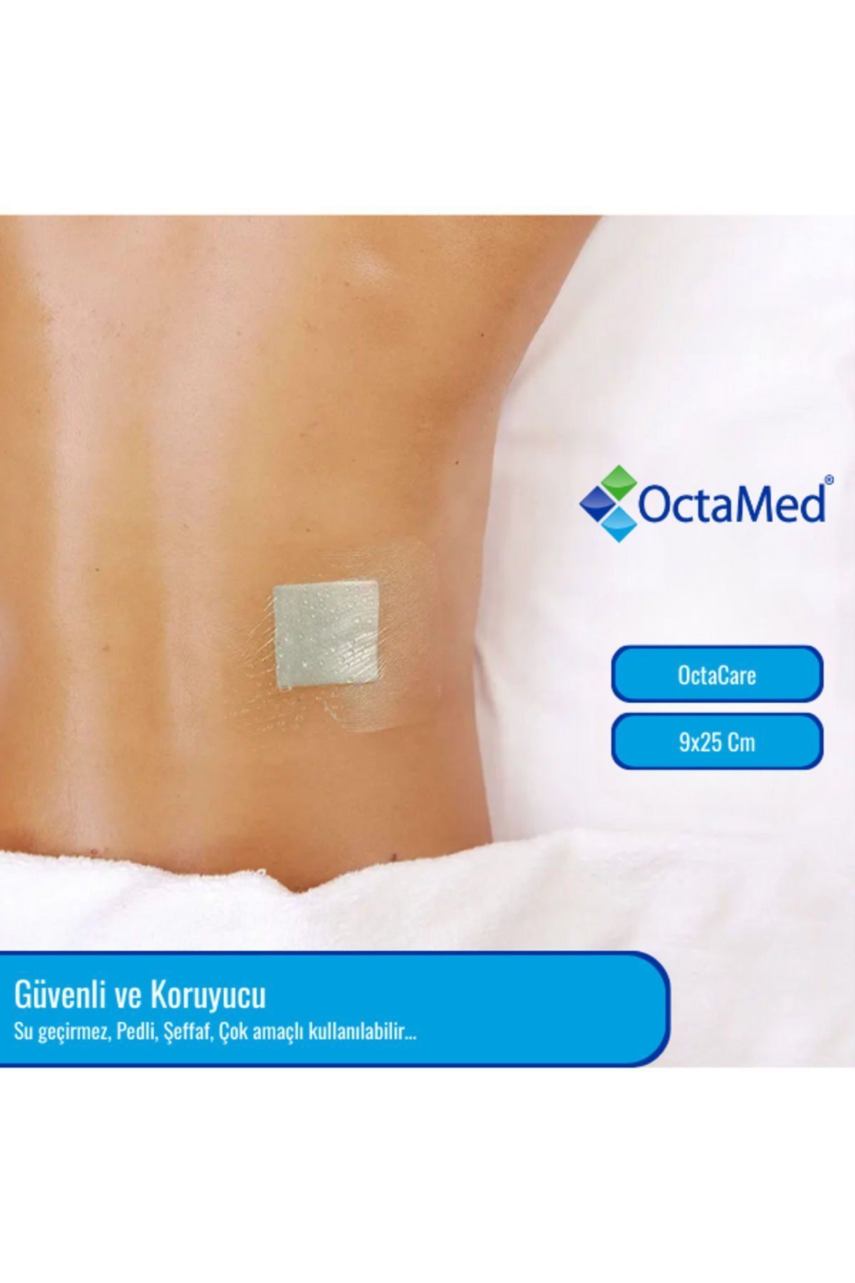 Medikaltec Su Geçirmez Şeffaf Pu Film Yara Örtüsü (sezeryan Bandı) 5 ADET 9CMX25CM Medikaltec2327 - Görsel 1 (Ön görünüm)