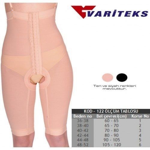Liposuction korsesi Bel, kalça, ka - Medikaltec Liposuction Korsesi Medikaltec7905 - Görsel 1 (Ön görünüm)