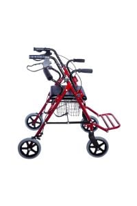 Medikaltec 9146 Ayak Pedallı Alüminyum Rolatör (Tekerlekli Sandalye Gibi Kullanma İmkanı) - Görsel 2