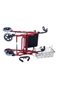 Medikaltec 9146 Ayak Pedallı Alüminyum Rolatör (tekerlekli Sandalye Gibi Kullanma Imkanı)