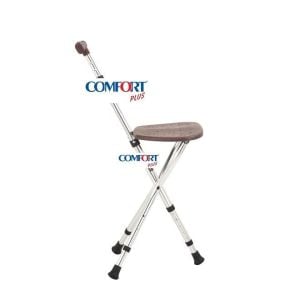Comfort Plus DM-74 Oturaklı Baston Yükse - Medikaltec - Oturaklı Baston Yüksekliği Ayarlanır