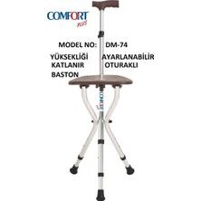 Dm-74 Oturaklı Baston (Yüksekliği Ayarlanır)