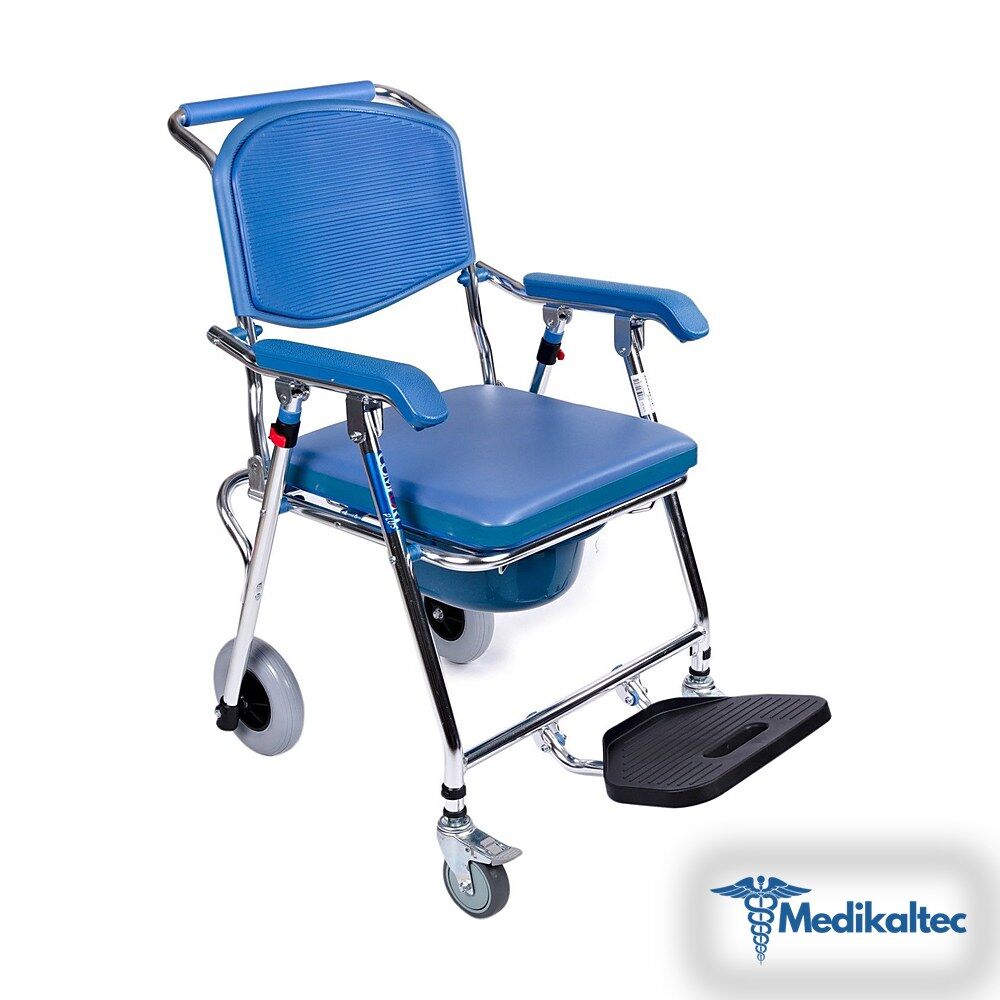 Medikaltec Banyo ve Tuvalet Özellikli Tekerlekli Sandalye - Görsel 1