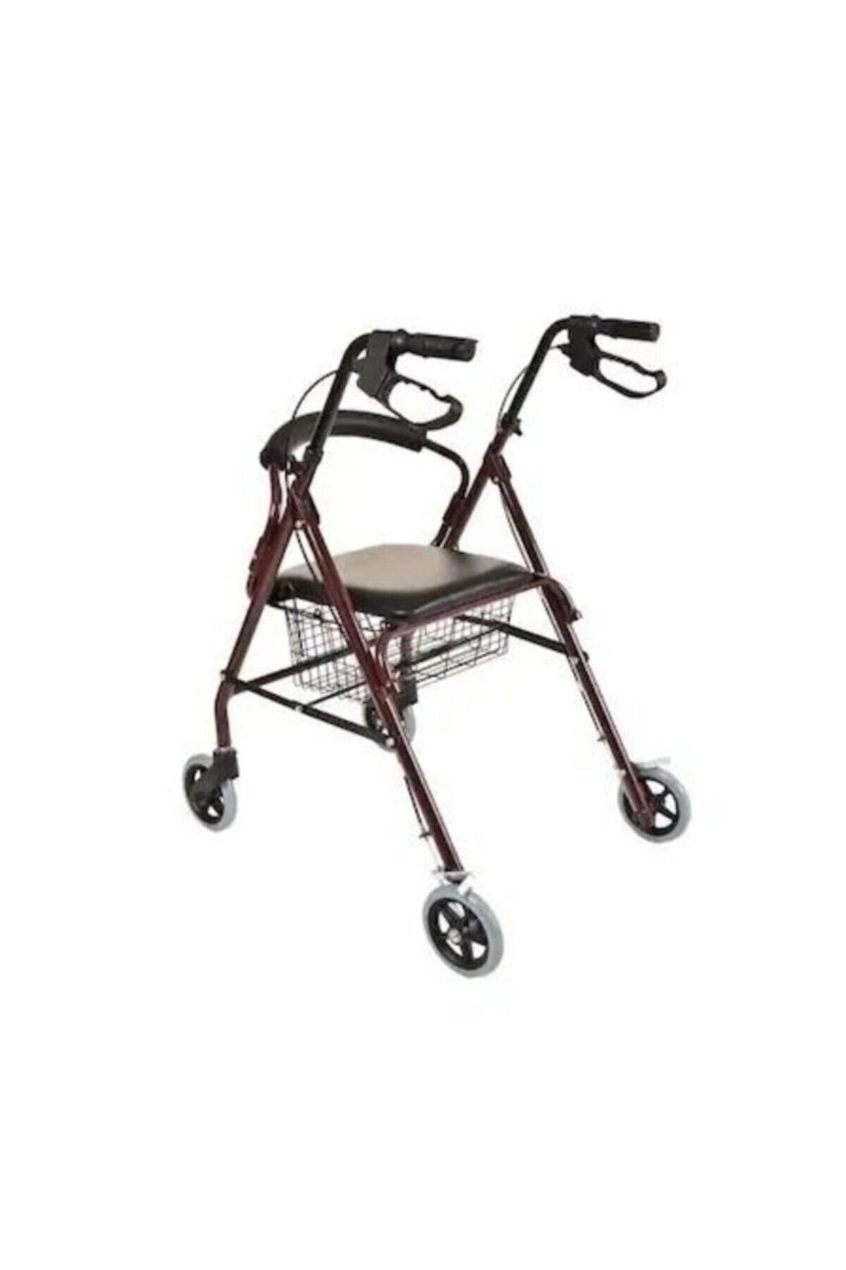 Medikaltec Ithal Rollator - 4 Tekerli Oturmalı Rollator Medikaltec4347 - Görsel 1 (Ön görünüm)