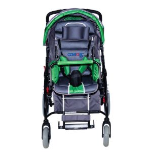 Comfort Plus DM-8001 BUGGY 40 cm Yeşil E - Medikaltec - BUGGY cm Yeşil Engelli Puseti Medikaltec7923 - Görsel 2 (Ön görünüm)
