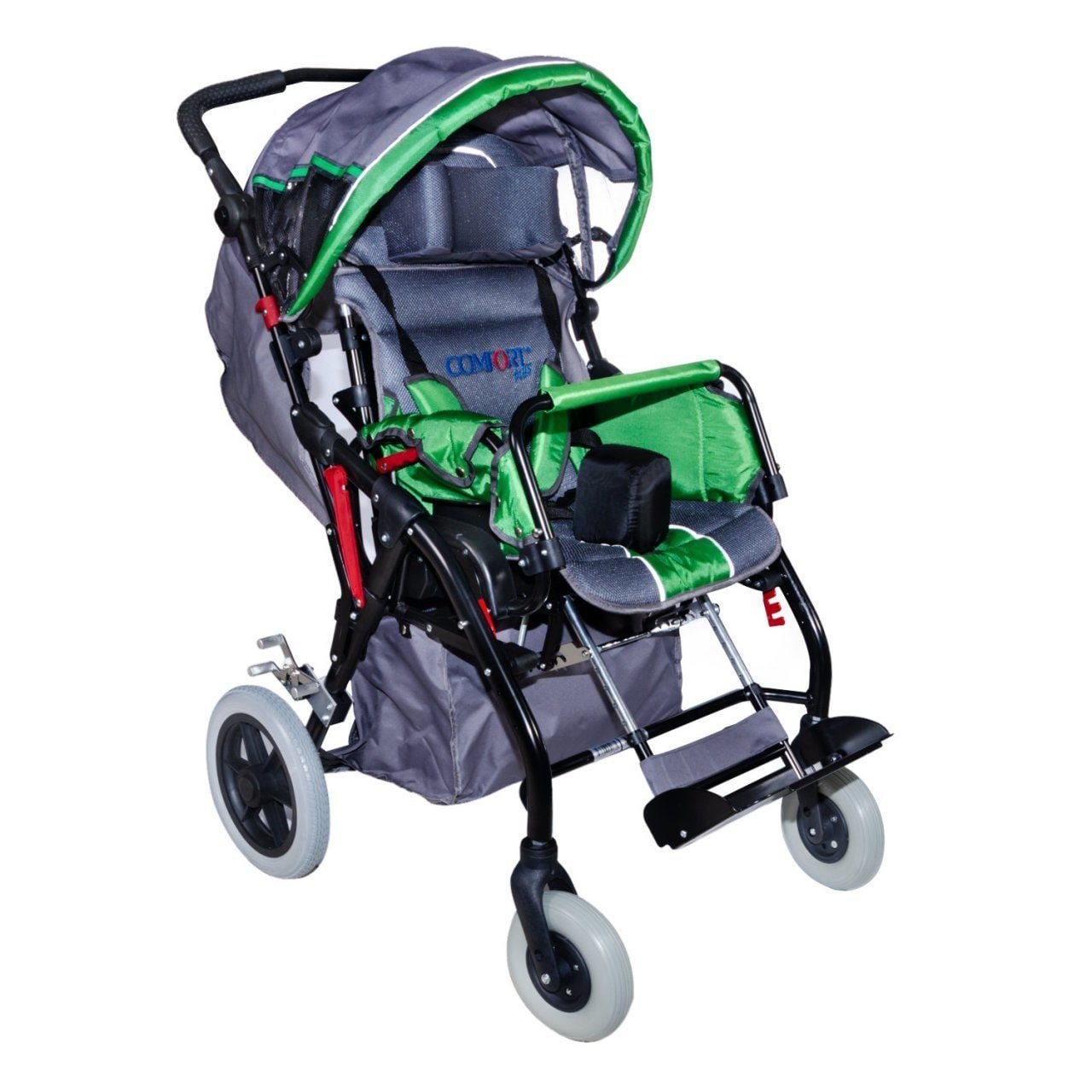 Comfort Plus DM-8001 BUGGY 40 cm Yeşil E - Medikaltec - BUGGY cm Yeşil Engelli Puseti Medikaltec7923 - Görsel 1 (Ön görünüm)