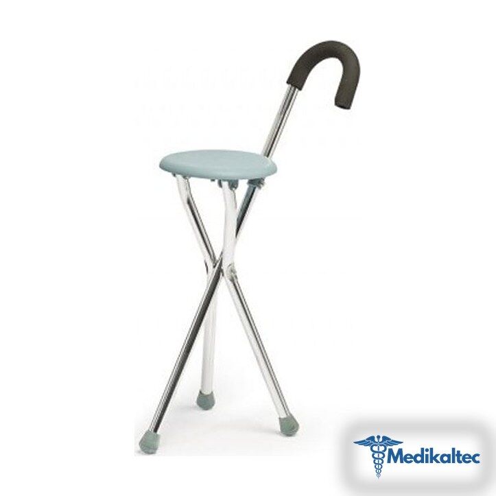 Medikaltec Stick - Baston Gri Oturmalı Medikaltec4350 - Görsel 1 (Ön görünüm)
