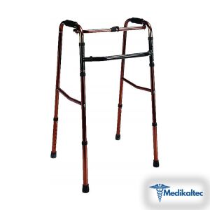 Poylin P552 Bronz WalkerHafif alüminyum - Medikaltec Bronz Walker Medikaltec6787 - Görsel 1 (Ön görünüm)