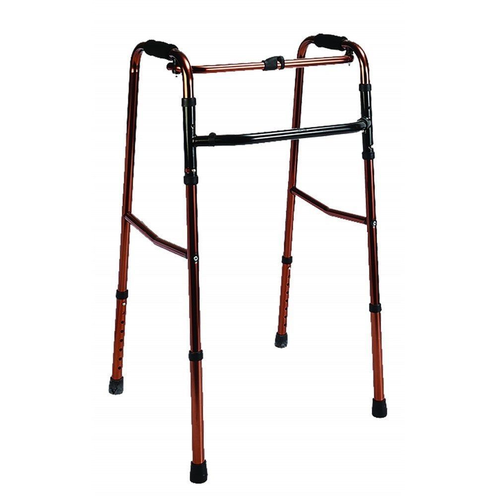 Poylin P552 Bronz WalkerHafif alüminyum - Medikaltec Bronz Walker Medikaltec6787 - Görsel 1 (Ön görünüm)