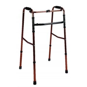 Poylin P552 Bronz WalkerHafif alüminyum - Medikaltec Bronz Walker Medikaltec6787 - Görsel 1 (Ön görünüm)
