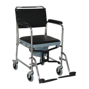 Poylin P689 Banyo Tuvalet SandalyesiTeke - Medikaltec Banyo Tuvalet Sandalyesi Medikaltec6789 - Görsel 1 (Ön görünüm)