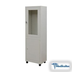 Tek Kapılı Altı Dolaplı İlaç Dolabı - Medikaltec Tek Kapılı Altı Dolaplı İlaç Dolabı Medikaltec9014 - Görsel 1 (Ön görünüm)