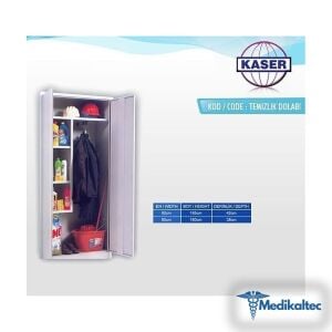 Medikaltec Temizlik Dolabı Medikaltec5381 - Görsel 1 (Ön görünüm)