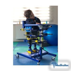 Medikaltec Ayarlanabilir Ayakta Durma Sehpası Sırt (Gövde) Destekli 4-6 YAŞ ARASI Medikaltec351 - Görsel 2 (Ön görünüm)
