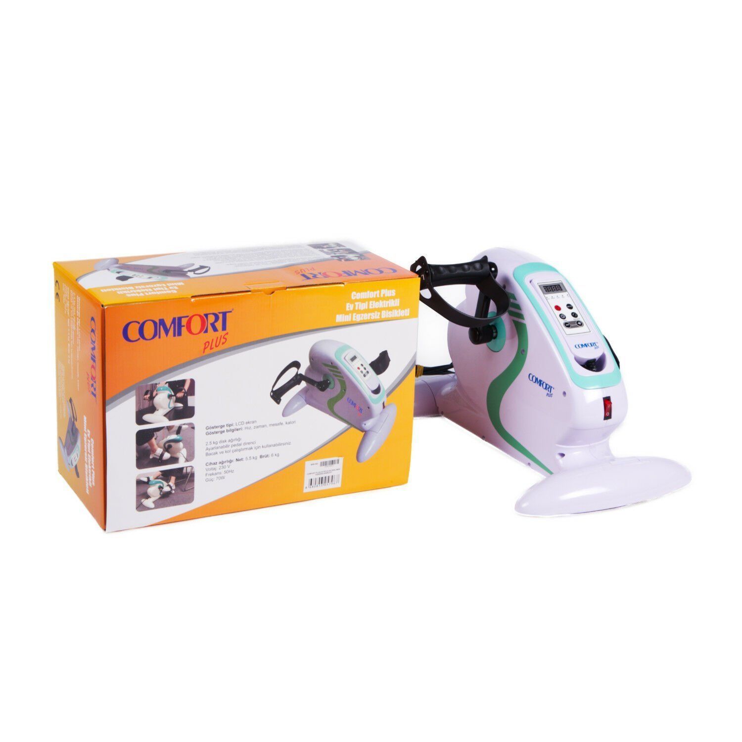 Medikaltec Mini Elektrikli Egzersiz Pedalı Medikaltec1352 - Görsel 1 (Ön görünüm)