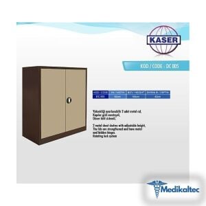 Medikaltec Dosya Dolabı Çelik Dolap DC 005 Medikaltec5384 - Görsel 1 (Ön görünüm)