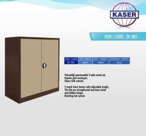 Medikaltec Dosya Dolabı Çelik Dolap DC 005 Medikaltec5384 - Görsel 1 (Ön görünüm)