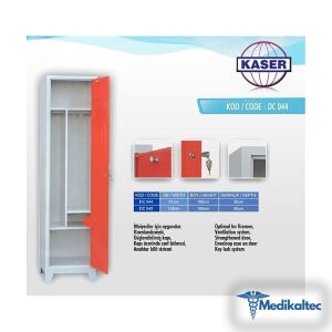 Medikaltec Soyunma ve Malzeme Dolabı Medikaltec5386 - Görsel 1 (Ön görünüm)