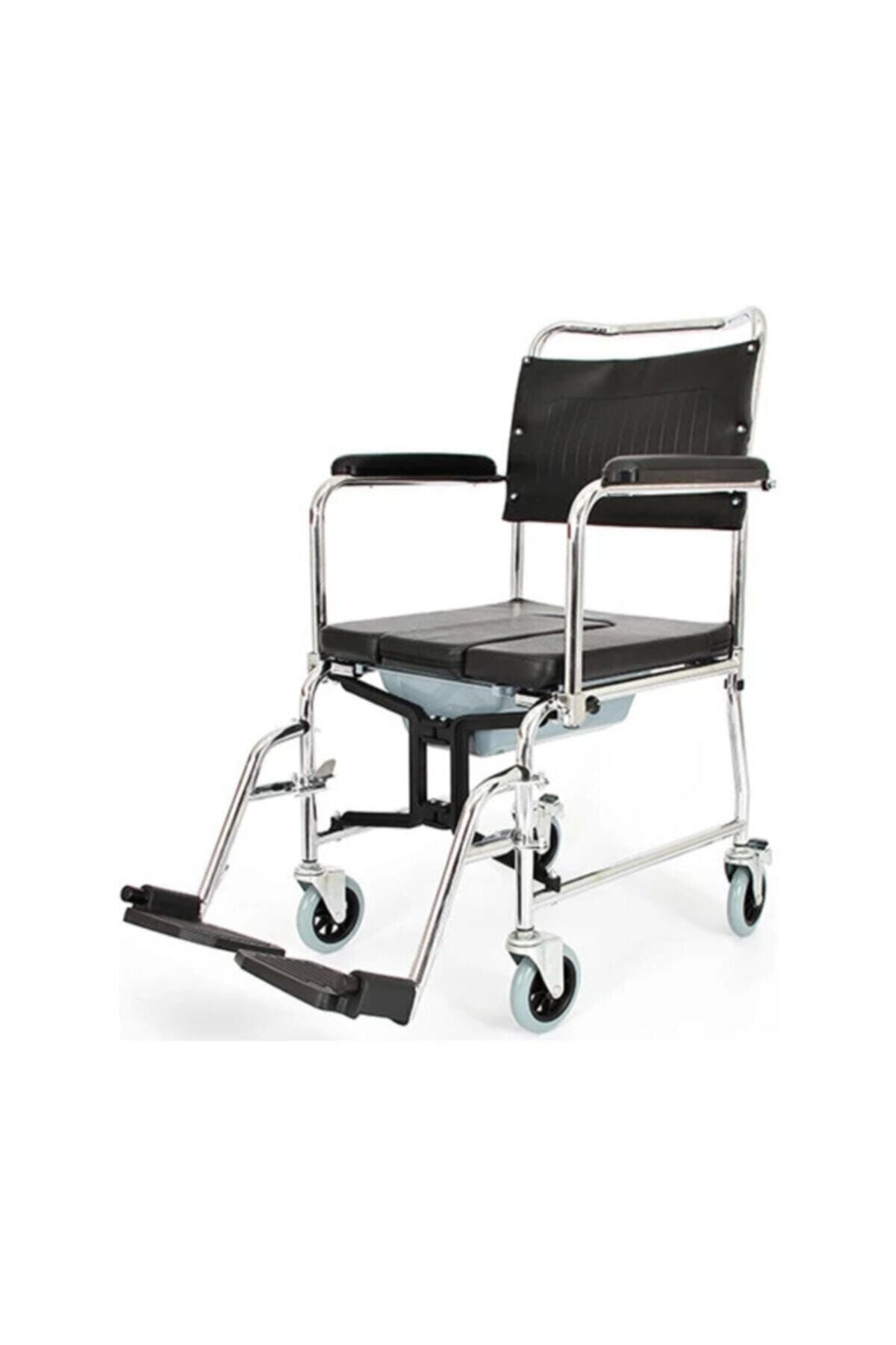 Medikaltec Ky689u Banyo Ve Tuvalet Özellikli Tekerlekli Sandalye Medikaltec3369 - Görsel 1 (Ön görünüm)
