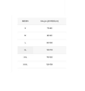 W457 Sakro-İliak Korse Kalça Çevresi 120-130 Cm