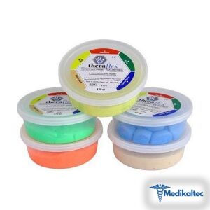 Msd Theraflex Putty El Egzersiz Hamuru S - Medikaltec Putty El Egzersiz Hamuru Sarı-Hafif - Görsel 1