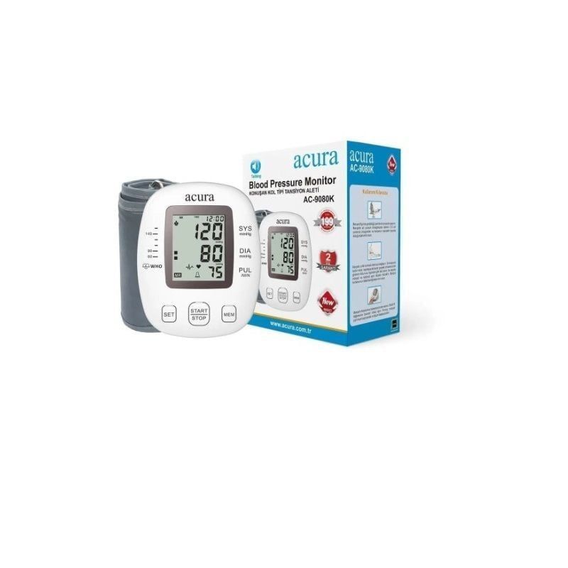 Medikaltec AC-9080K Türkçe Konuşan Koldan Tam Otomatik Tansiyon Aleti Çanta Hediyeli Medikaltec1375 - Görsel 1 (Ön görünüm)