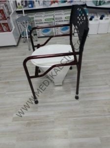 Medikaltec WC Yükseltici Seyyar Medikaltec5411 - Görsel 2 (Ön görünüm)
