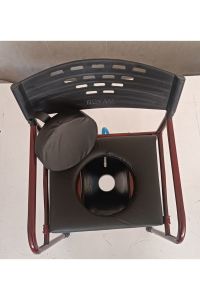 Medikaltec Taharet Musluklu Döşemeli Kamp Ve Çadir Tuvaleti Direk Seyyar Wc Hasta Tuvaleti (komot)