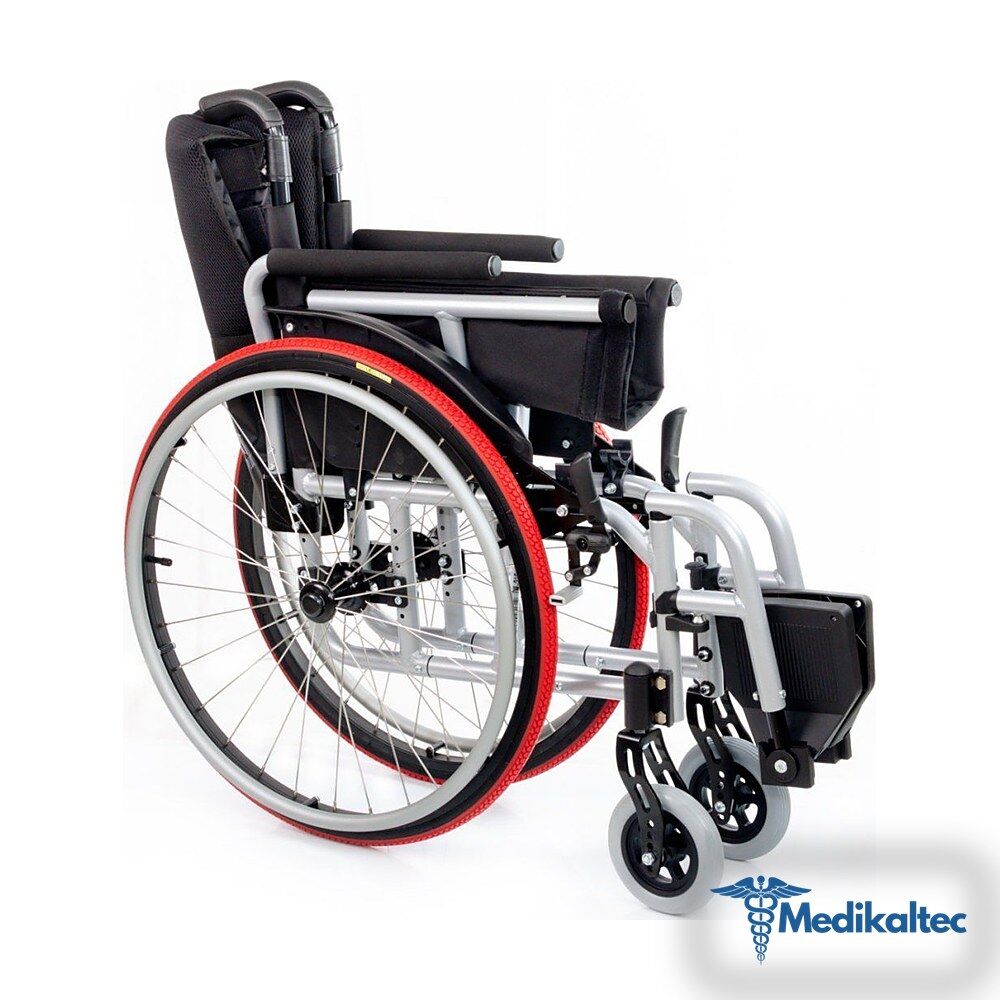 Medikaltec Comfort Plus DM-315 Active Hafif Manuel Alüminyum Tekerlekli Sandalye Oturma Genişliği 40 cm - Görsel 1