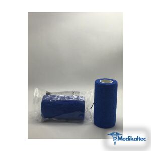 Medikaltec Dymec Kendinden Yapışkanlı Bandaj Mavi Ebat: 10cm X 4.5m 4'lü Avantaj Paket Medikaltec2392 - Görsel 4 (Ön görünüm)