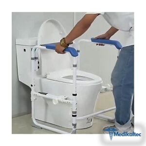 Medikaltec Dm-73 Klozet Destek Barı Medikaltec3393 - Görsel 1 (Ön görünüm)