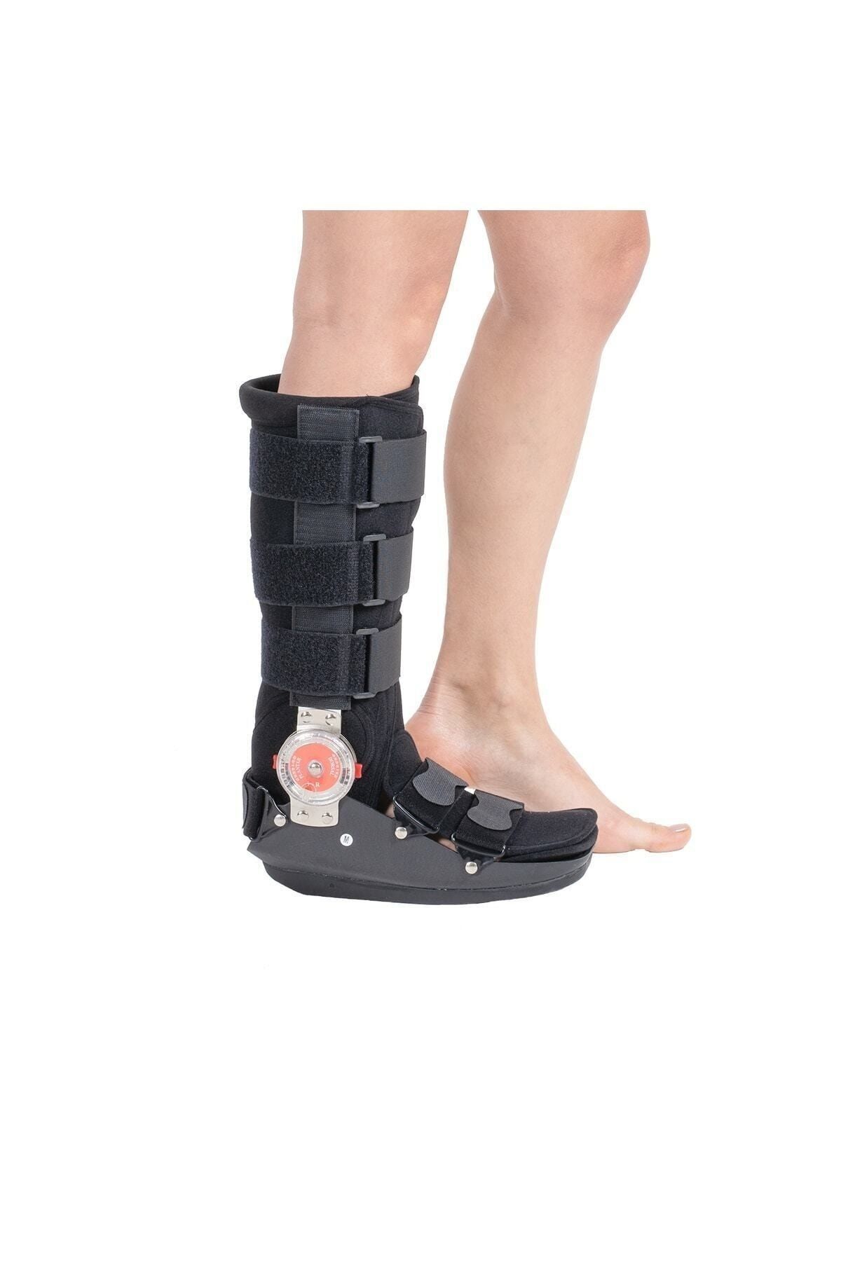 Medikaltec Rom Walker (uzun) Erken Mobilizasyona Yardımcı Ayak Bileği Ortezidir. Medikaltec3398 - Görsel 1 (Ön görünüm)