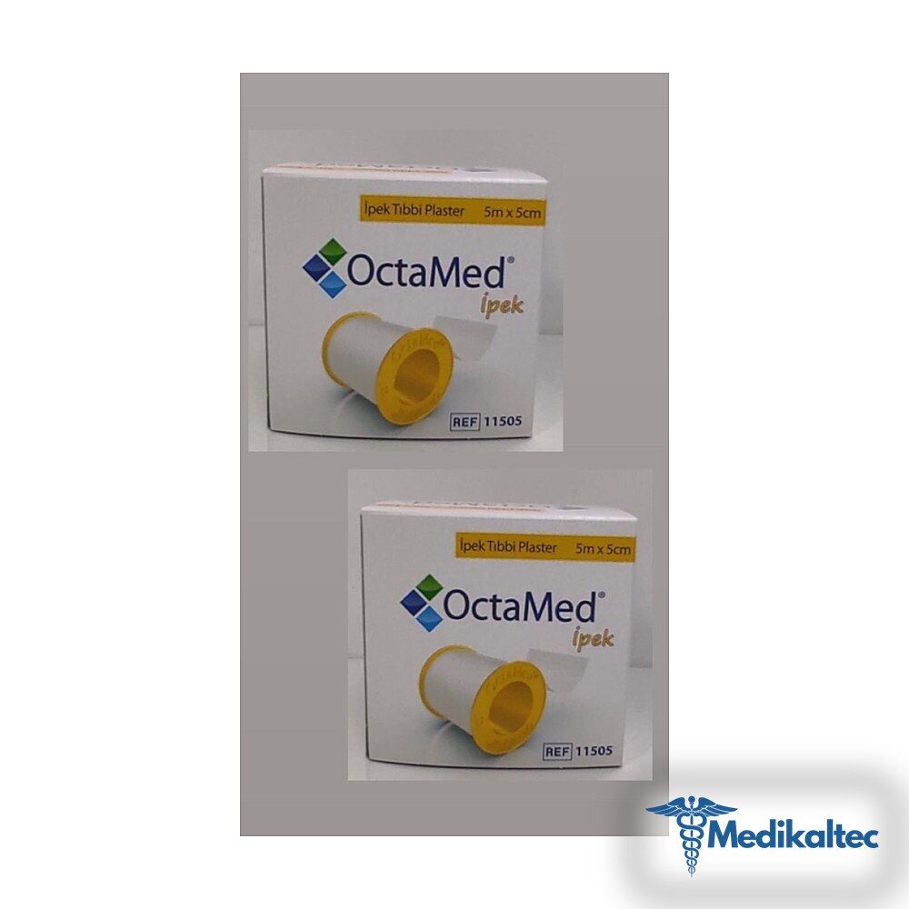 Medikaltec İPEK FLASTER 5Mx5CM 2'Lİ Medikaltec2398 - Görsel 1 (Ön görünüm)