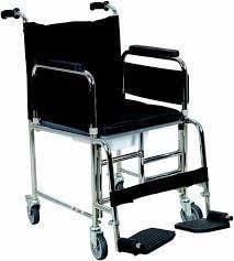 Medikaltec Ev Tipi Klozetli Tekerlekli Sandalye Medikaltec5423 - Görsel 1 (Ön görünüm)