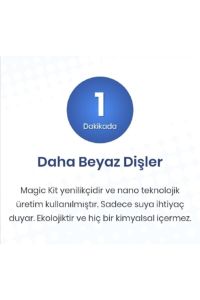 Diş Leke Silgisi 1 Aparatlı + 5 Yedek Süngerli Set 1 Paket
