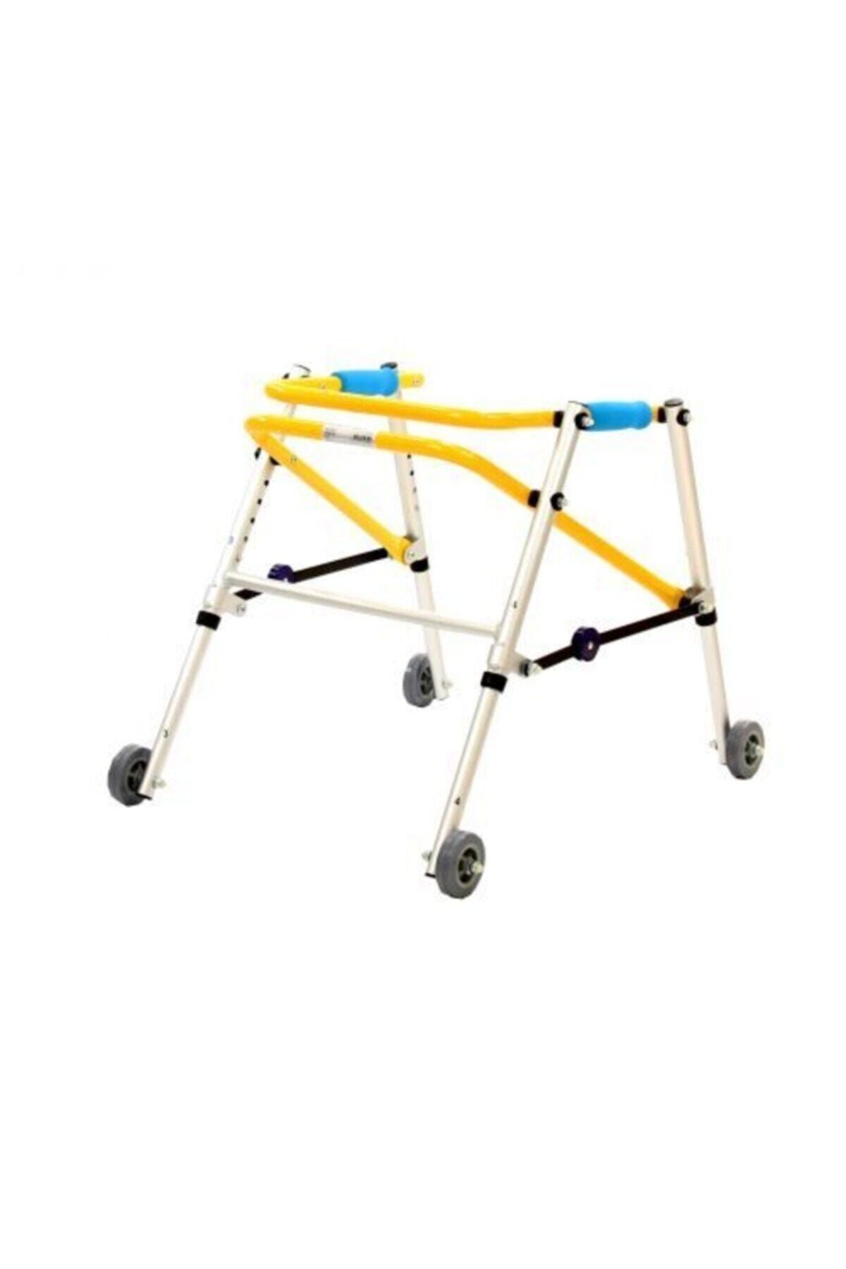 Medikaltec Ters Çocuk Yürüteç - Dört Tekerlekli Ters Walker Medikaltec3402 - Görsel 1 (Ön görünüm)
