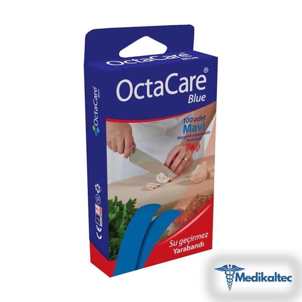 Medikaltec Mavi Yara Bandı Su Geçirmez Dedektör Duyarlı Medikaltec2403 - Görsel 1 (Ön görünüm)