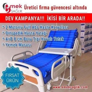 Full Abs Kumandalı Elektrikli Hasta Yata - Medikaltec Full Abs Kumandalı Elektrikli Hasta Yatağı Medikaltec6852 - Görsel 1…