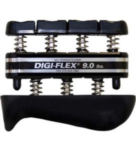 Digi-Flex El Parmak Kuvvetlendirici Egzersiz Yayı SİYAH