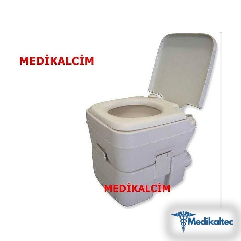 Medikaltec Su Tanklı Hasta Yatağın Başucunda Suyu Olan Tuvalet - Görsel 1