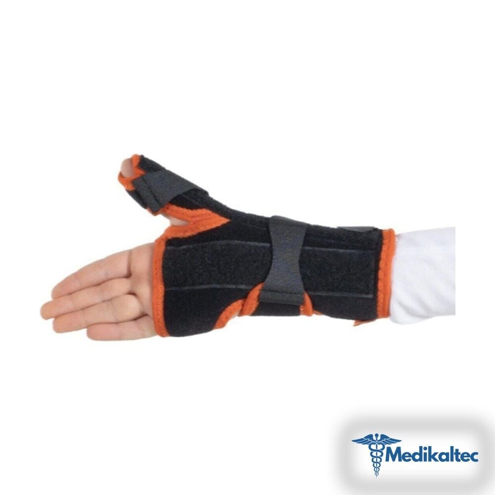 Medikaltec Çocuk Başparmak Destekli El Bilek Ateli Wp910 Medikaltec4415 - Görsel 1 (Ön görünüm)