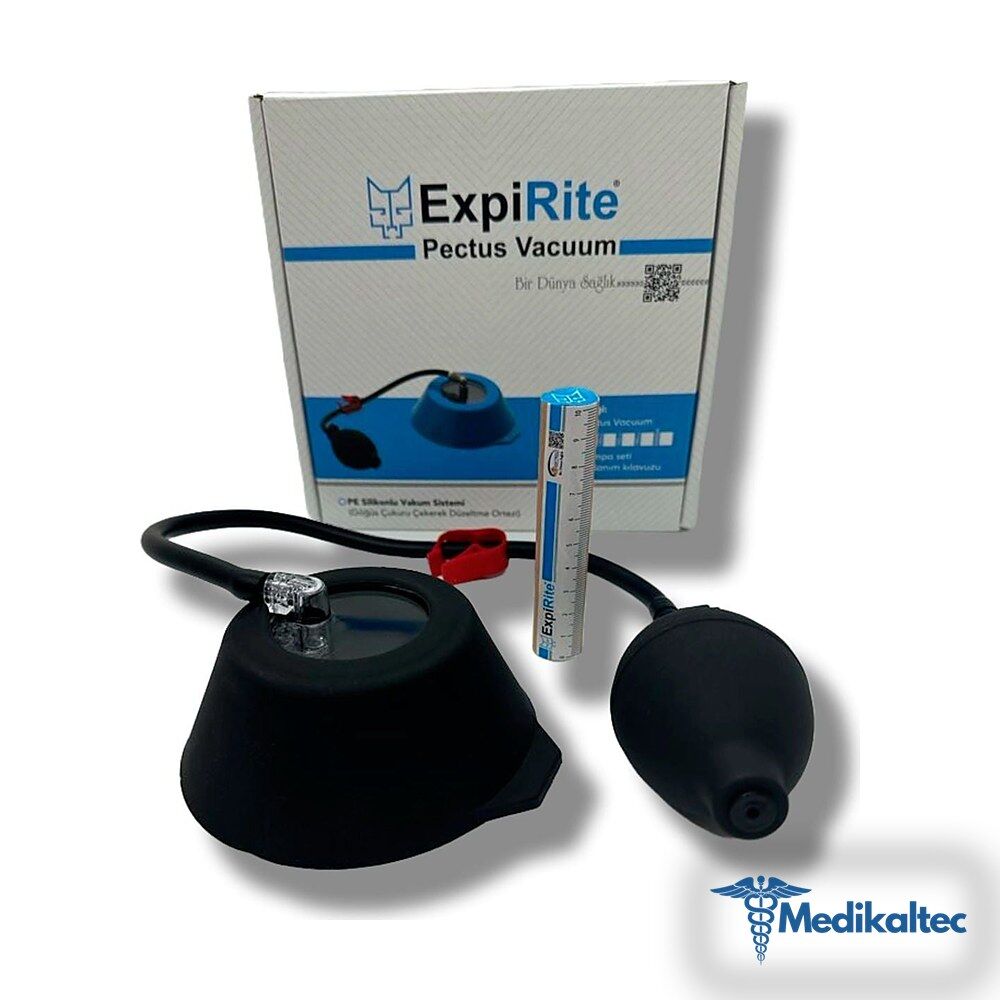 Medikaltec Pectus Vakum Silikonlu Vakum Sistemi Göğüs Çukuru Çekerek Düzeltme Ortezi 110 mm - Görsel 1