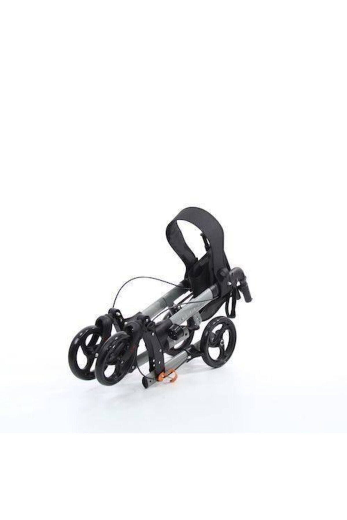 Medikaltec Witra Frenli Yürüteç Aluminyum Tekerlekli Rolatör Medikaltec2434 - Görsel 1 (Ön görünüm)