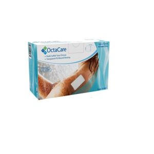 Şeffaf Pedli Su Geçirmez Yara Örtüsü 5 CM x 7.5 CM 25 Adet Steril Tekli Paket BSLOCT0erwfvf - Görsel 1 (Ön görünüm)