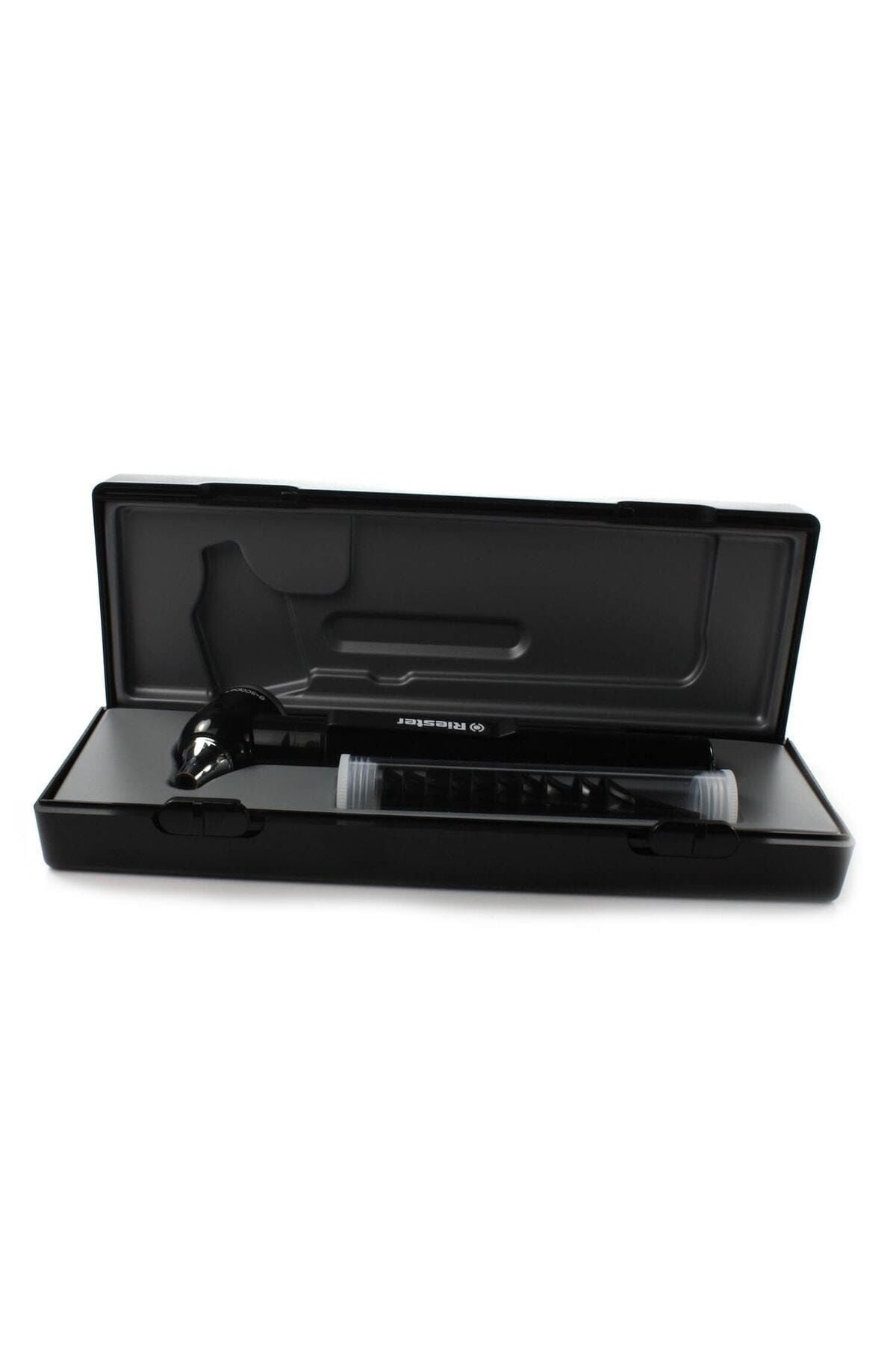Medikaltec 2111-203 E-scope Fiber Optik Otoskop Led 3,7v Black Otoscope Medikaltec3439 - Görsel 1 (Ön görünüm)